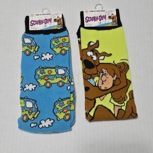 Set of 2 Scooby Doo Socks  NEW